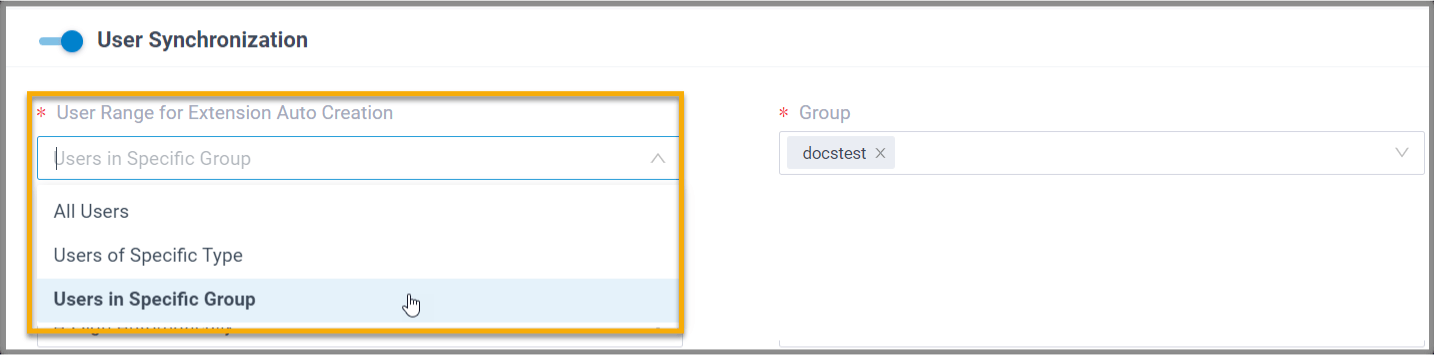 Virtual-Call Cloud PBX - Entra ID User Synchronization